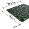 Стеклянная Natural Mosaic Art-deco dark Мозаика Стекло микс JP-308 чип 30х30 — фото 7