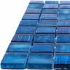 Стеклянная Natural Mosaic Art-deco dark Мозаика Стекло микс JP-310 чип 30х30 — фото 3