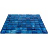 Стеклянная Natural Mosaic Art-deco dark Мозаика Стекло микс JP-310 чип 30х30 — фото 6