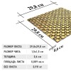Стеклянная Natural Mosaic Art-deco Light Мозаика Стекло микс PA-04-15 чип 15х15 — фото 8