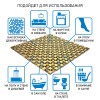 Стеклянная Natural Mosaic Art-deco Light Мозаика Стекло микс PA-04-15 чип 15х15 — фото 9