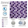 Каменная Natural Mosaic Art-deco Strange MOK-231 (JP-2311D) 30x30 — фото 12