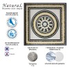 Панно Natural Mosaic ART Мозаичные ковры Мозаика Мрамор полированная PH-03 100x100 — фото 2