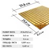 Стеклянная Natural Mosaic Crystal BSU-01-20 30x30 — фото 8