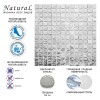 Стеклянная Natural Mosaic Crystal BSU-12-20 (BSUA-02-20) 30x30 — фото 9
