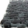 Стеклянная Natural Mosaic Мозаика Стекло глянцевая GEM-01 чип произвольной формы 30x30 — фото 2
