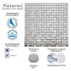 Стеклянная Natural Mosaic Hi-Tech Мозаика Стекло микс HTC-001-15 чип 15х15 — фото 12