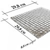 Стеклянная Natural Mosaic Hi-Tech Мозаика Стекло микс HTC-001-15 чип 15х15 — фото 7