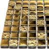 Стеклянная Natural Mosaic Hi-Tech Мозаика Стекло микс HTC-004-15 чип 15х15 — фото 3