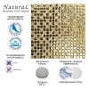 Стеклянная Natural Mosaic Hi-Tech Мозаика Стекло микс HTC-004-15 чип 15х15 — фото 10
