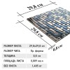 Стеклянная Natural Mosaic Hi-Tech Мозаика Стекло микс HTC-504-M чип 15х15 и 15х48 — фото 8