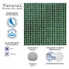 Стеклянная Natural Mosaic Ice flowers WH-118 (H-118) 30x30 — фото 10