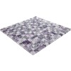 Стеклянная Natural Mosaic Ice flowers Мозаика Стекло глянцевая ICE-03 чип 15х15 — фото 5