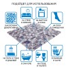 Стеклянная Natural Mosaic Ice flowers Мозаика Стекло глянцевая ICE-03 чип 15х15 — фото 9