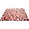 Стеклянная Natural Mosaic Ice flowers ICE-04 30x30 — фото 6