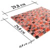 Стеклянная Natural Mosaic Ice flowers ICE-04 30x30 — фото 7