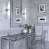 Стеклянная Natural Mosaic Ice flowers Мозаика Стекло глянцевая ICE-12 чип 15х15 — фото 12
