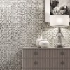 Стеклянная Natural Mosaic Ice flowers Мозаика Стекло глянцевая ICE-12 чип 15х15 — фото 4