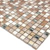 Миксы Natural Mosaic Inka Мозаика Стекло+Мрамор+Агломерат микс BDC-1501 чип 15х15 — фото 2
