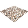 Миксы Natural Mosaic Inka Мозаика Стекло+Мрамор+Агломерат микс BDC-1501 чип 15х15 — фото 4