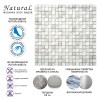 Стеклянная Natural Mosaic Inka Мозаика Стекло+Мрамор+Агломерат микс BDA-1591 чип 15х15 — фото 9