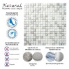 Стеклянная Natural Mosaic Inka BDA-1501 (BDS-1501) 30x30 — фото 9