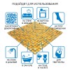 Стеклянная Natural Mosaic Inka Мозаика Стекло+Мрамор+Агломерат микс BDA-1502 (MSBDA-001) чип 15х15 — фото 8