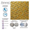 Стеклянная Natural Mosaic Inka Мозаика Стекло+Мрамор+Агломерат микс BDA-1502 (MSBDA-001) чип 15х15 — фото 9