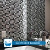 Стеклянная Natural Mosaic Inka Мозаика Стекло+Мрамор+Агломерат микс BDA-2314 чип 23х23 — фото 4