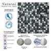 Стеклянная Natural Mosaic Inka BDA-1514 30x30 — фото 10