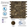 Каменная Natural Mosaic Мозаика London M052-EP 30x30 — фото 2