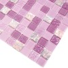 Стеклянная Natural Mosaic MADRAS (MSD) Мозаика Стекло+Мрамор микс MSD-063 (M4CTB63) чип 25,8х25,8 — фото 2