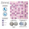 Стеклянная Natural Mosaic MADRAS (MSD) Мозаика Стекло+Мрамор микс MSD-063 (M4CTB63) чип 25,8х25,8 — фото 12
