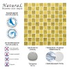 Стеклянная Natural Mosaic MIRror Мозаика Стекло глянцевая QM-2543 чип 25,8х25,8 — фото 12