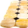 Каменная Natural Mosaic Octagon-1 Мозаика Оникс+Мрамор полированная M073+M076-BP чип 50x50+15x15 — фото 3