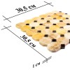 Каменная Natural Mosaic Octagon-1 Мозаика Оникс+Мрамор полированная M073+M076-BP чип 50x50+15x15 — фото 7