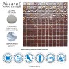 Стеклянная Natural Mosaic Steppa STP-RD001-L 31,5x31,5 — фото 11