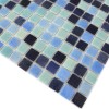 Стеклянная Natural Mosaic Steppa Мозаика из стекла STP-BL022UZ, стекло синий, голубой, поверхность глянцевая 31,5x31,5 — фото 3