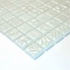 Стеклянная Natural Mosaic Steppa Мозаика из стекла STP-WH002-L, стекло белый, поверхность глянцевая 31,5x31,5 — фото 4