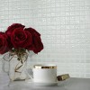 Стеклянная Natural Mosaic Steppa Мозаика из стекла STP-WH002-L, стекло белый, поверхность глянцевая 31,5x31,5 — фото 11
