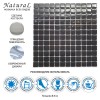 Стеклянная Natural Mosaic Steppa STP-BK001 31,5x31,5 — фото 11