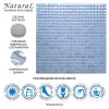 Стеклянная Natural Mosaic Steppa STP-BL008-10L 30x30 — фото 11