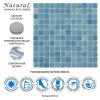 Стеклянная Natural Mosaic Steppa STP-BL009-S 31,5x31,5 — фото 8