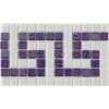 Стеклянная Natural Mosaic Steppa STP-border1 18x31,7 — фото 3
