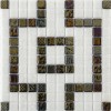 Стеклянная Natural Mosaic Steppa STP-border2 31,5x31,5 — фото 3