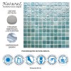 Стеклянная Natural Mosaic Steppa STP-GN002-L 31,5x31,5 — фото 12