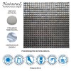 Стеклянная Natural Mosaic Steppa STP-GR003-10L 30x30 — фото 12