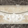 Бордюр Navarti 00-00002287 Cenefa Siena Crema / Noce 12х25