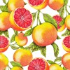 Декор Декоры Onda n076731 Grapefruit 107 Стекло 20x20