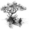 Декор Декоры Onda n076933 Inkwell 124 Стекло 20x20